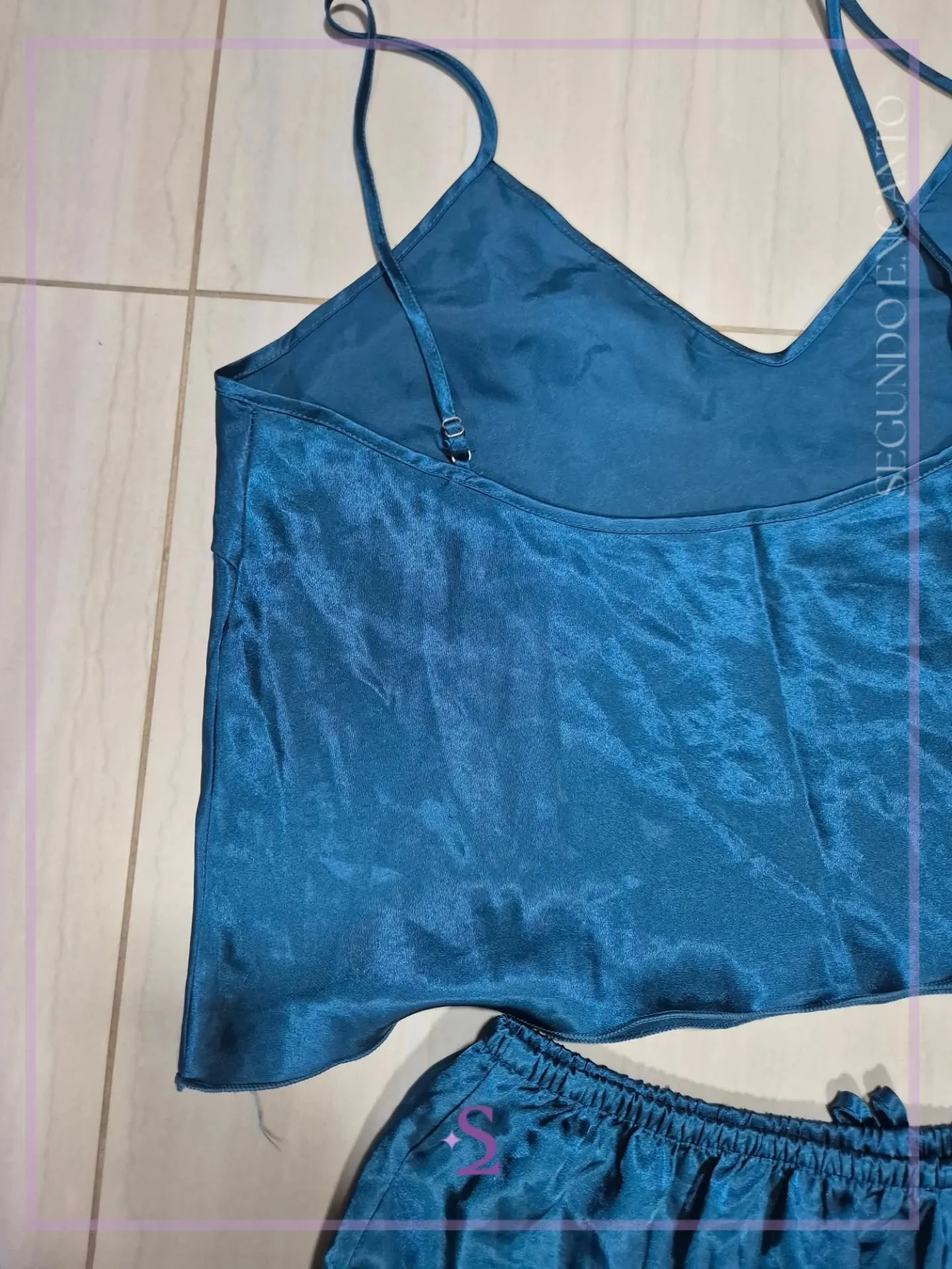 Conjunto pijama azul L - Image 3