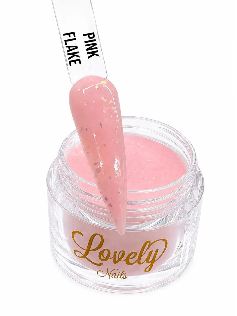 ACRILICO PINK FLAKE LOVELY NAILS - Image 1