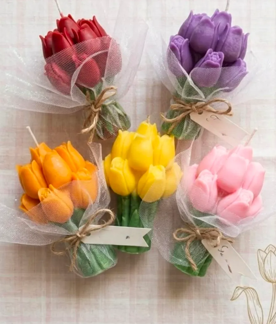 Vela Ramo tulipanes - Image 1