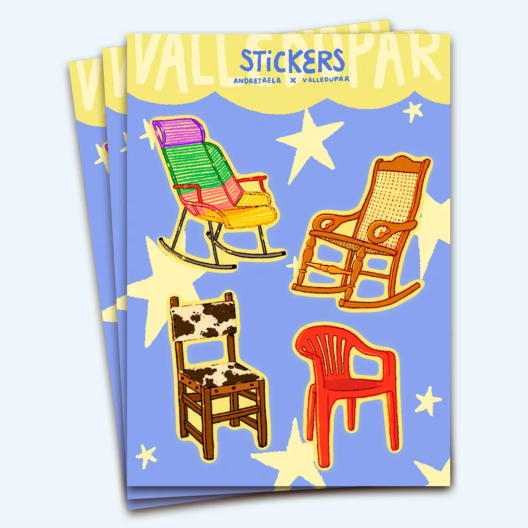 Set de Stickers Silla Costeña - Image 1