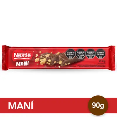 Chocolate NESTLE CON MANI 90GR