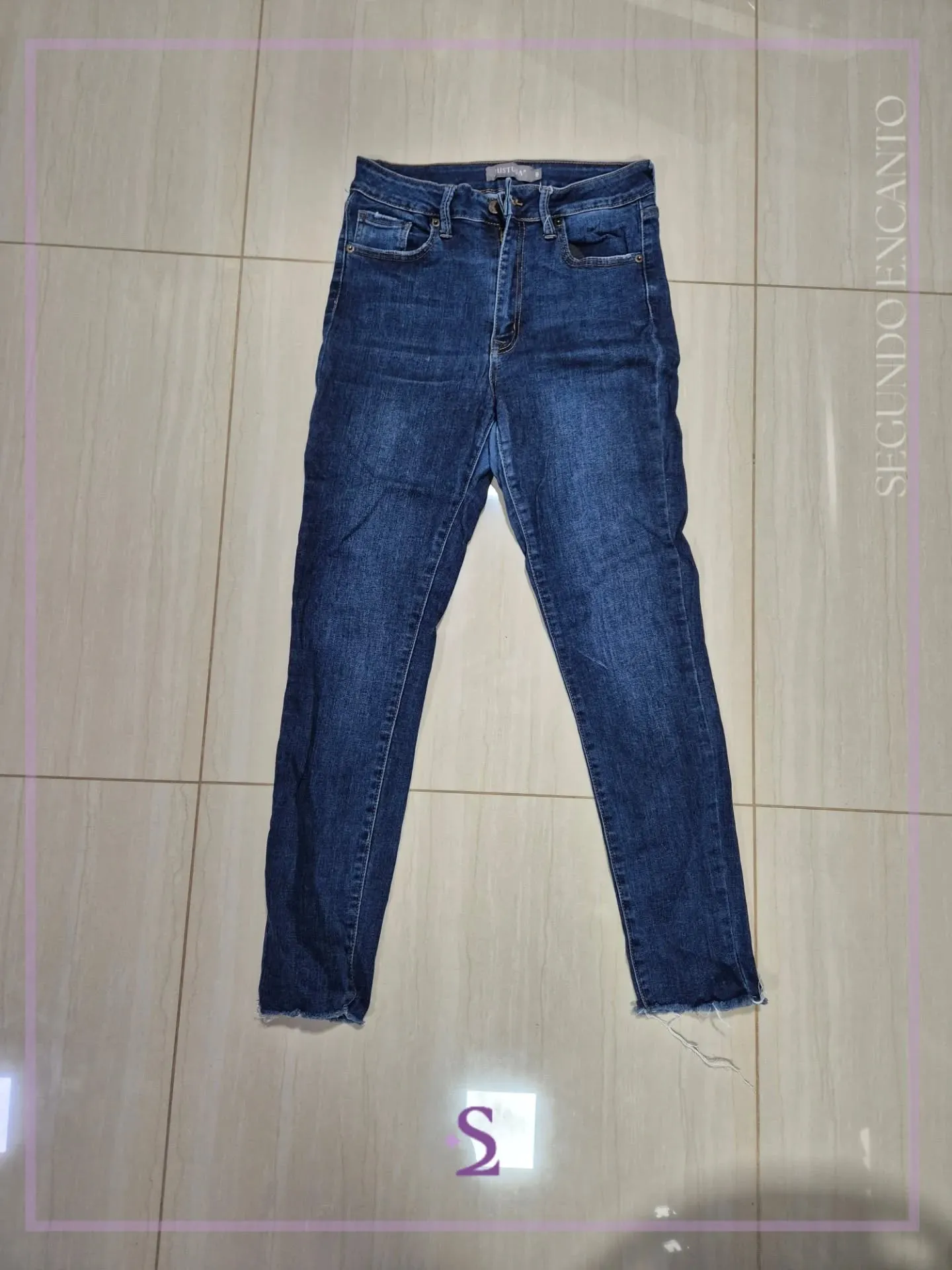 Skinny jeans oscuro M - Image 1