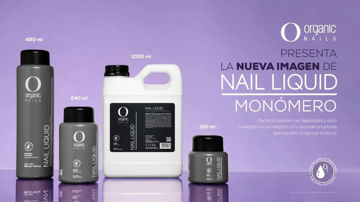 MONOMERO NAIL LIQUID ORGANIC - Image 1