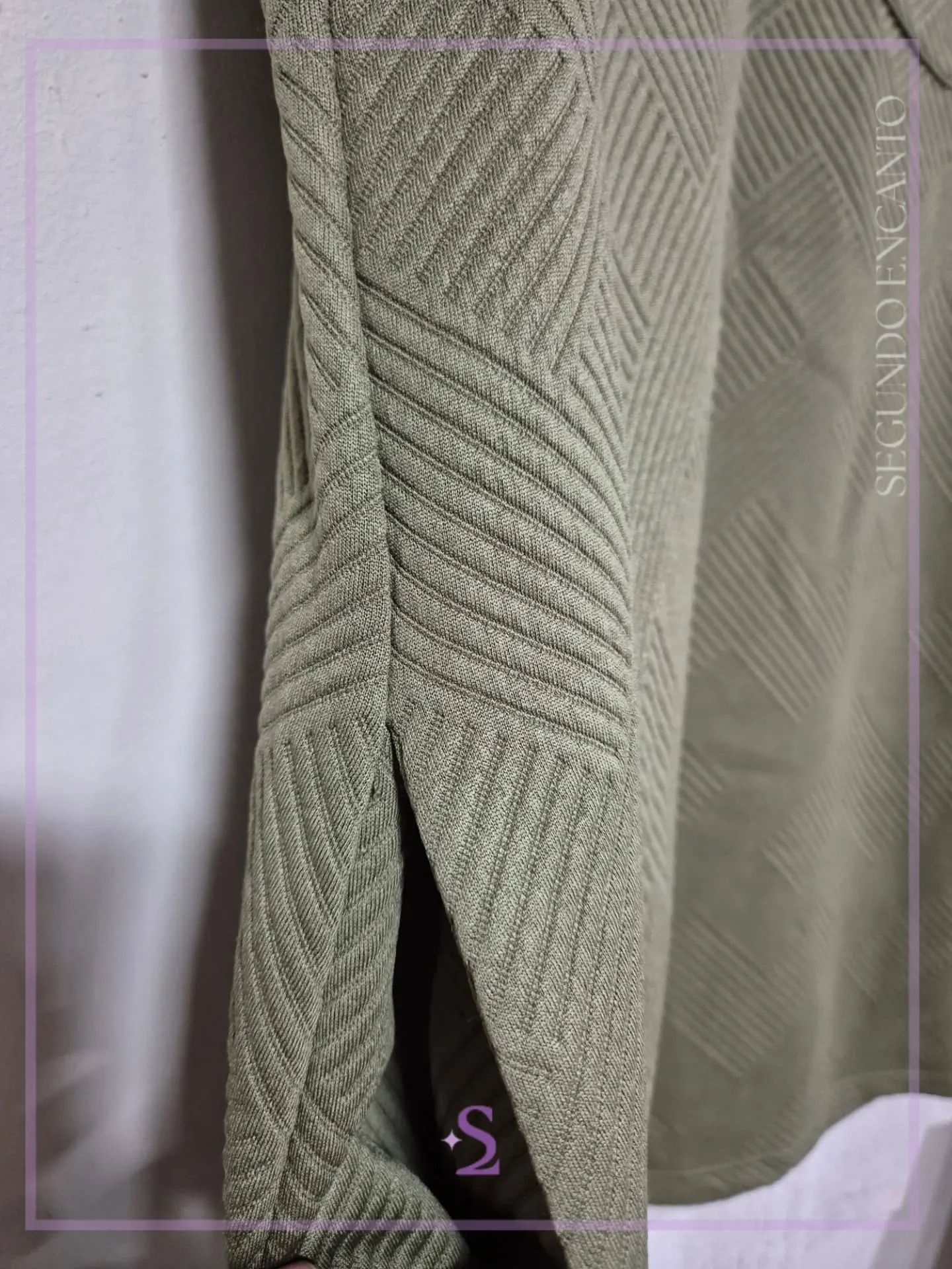 Vestido tunico color verde XL nuevo - Image 3