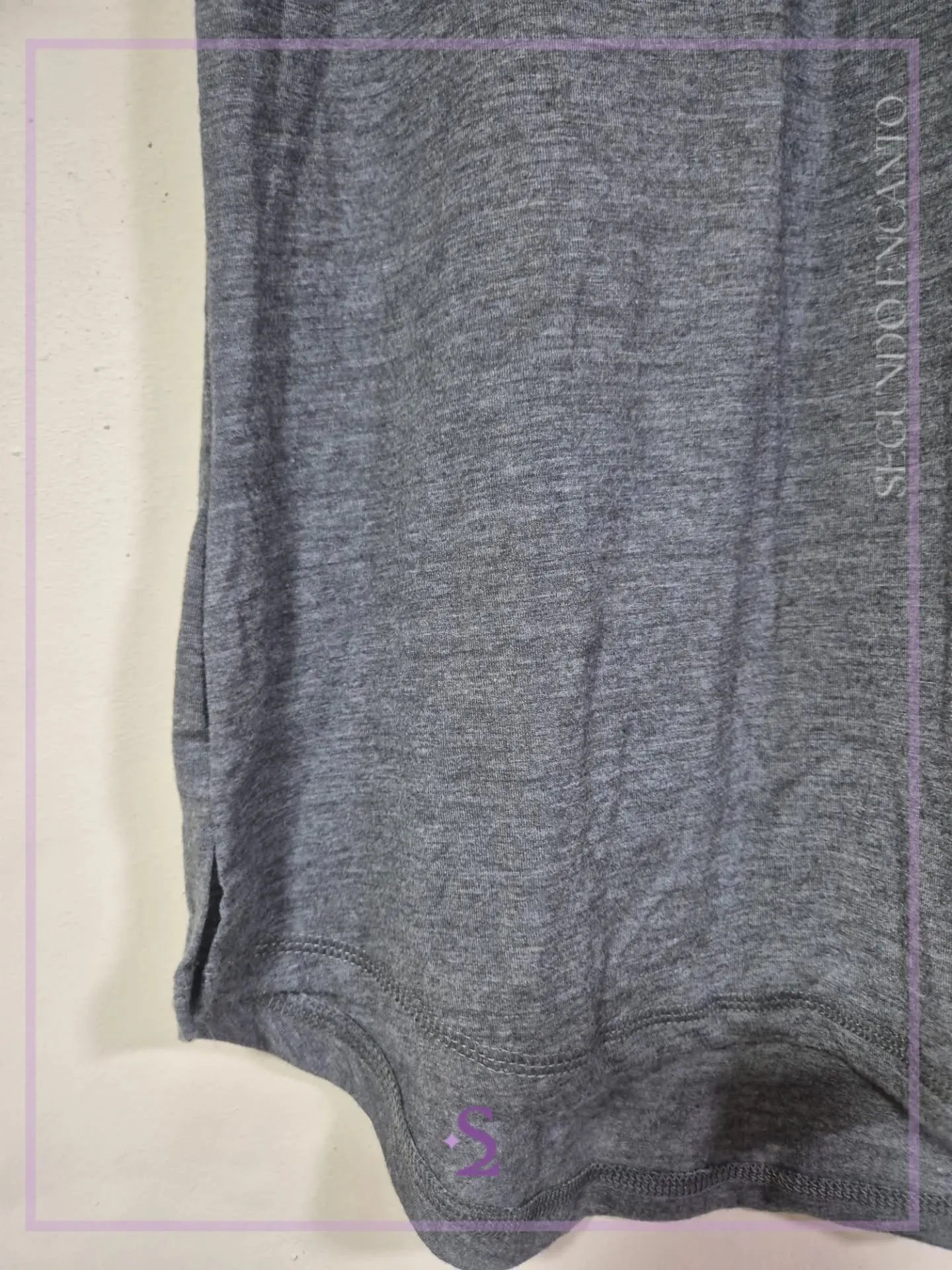 Camisa gris casual L - Image 8