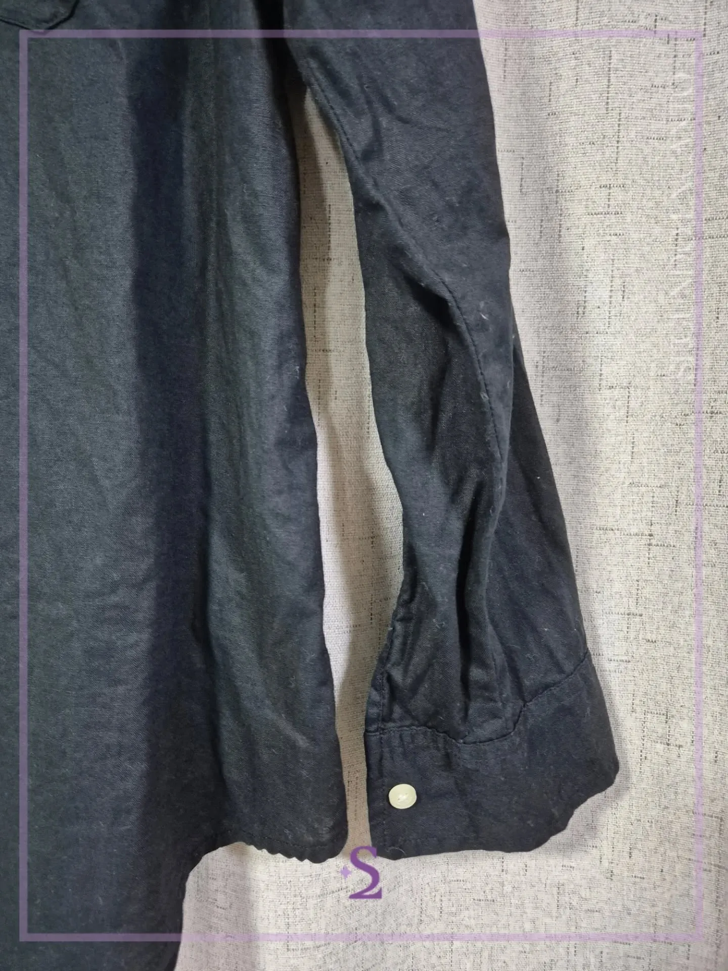 Camisa manga larga lino M/L - Image 5