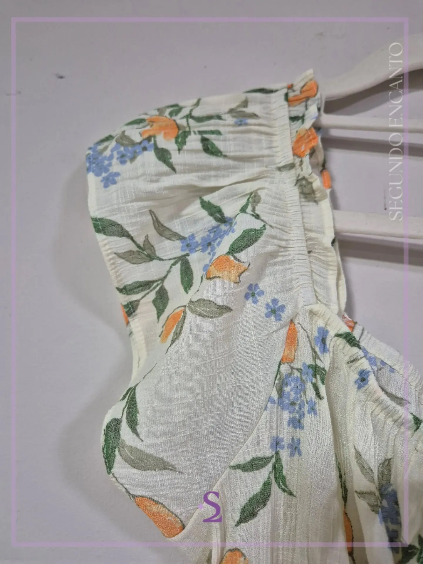 Blusa traslucida con elastico en la cintura S/M - Image 5