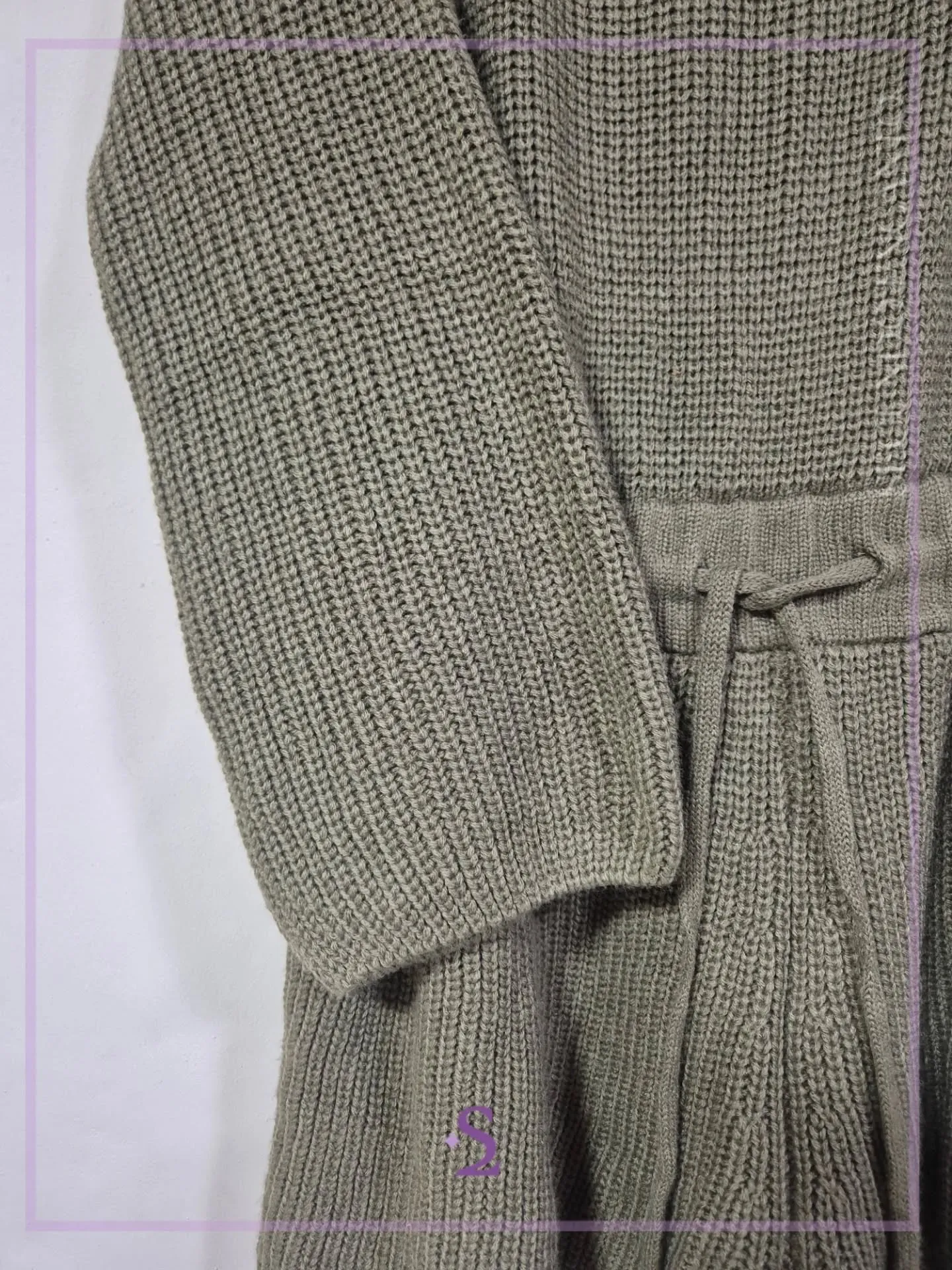 Romper verde tejido M/L grande - Image 7