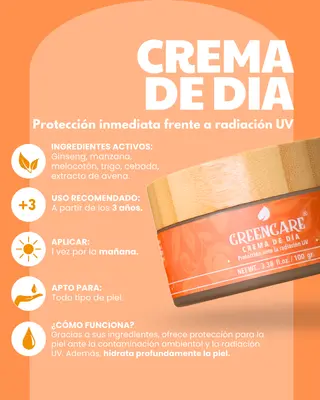 Crema de día 100g.