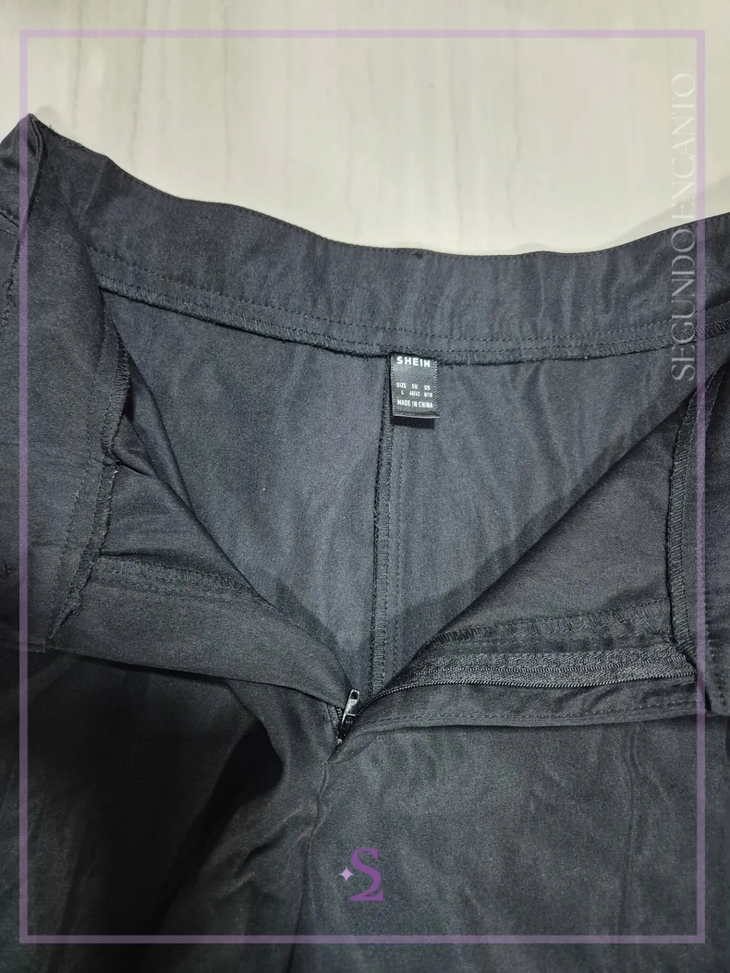 Faldashort color negro para fiesta L/M - Image 5