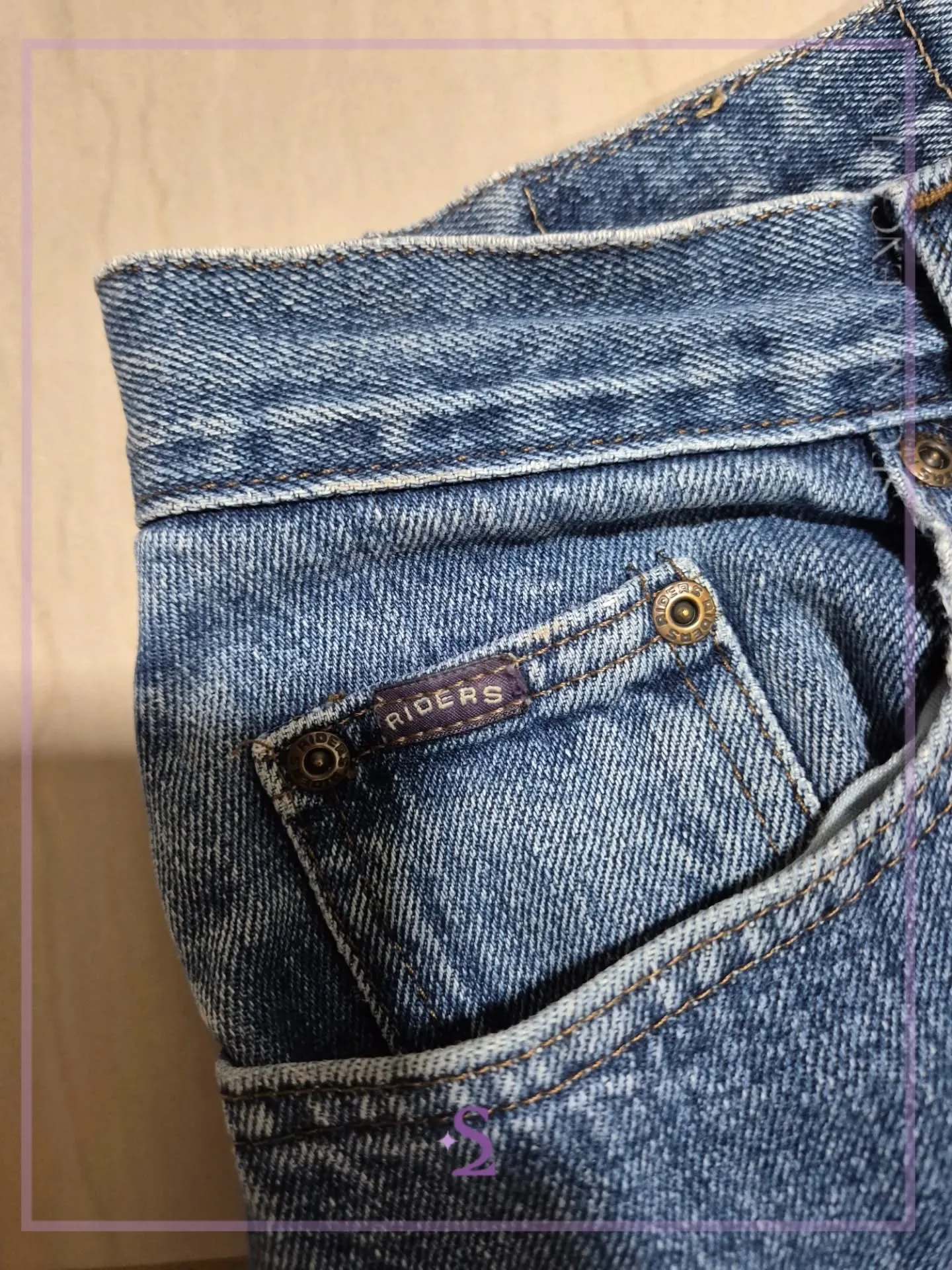 Jeans azules riders L - Image 5