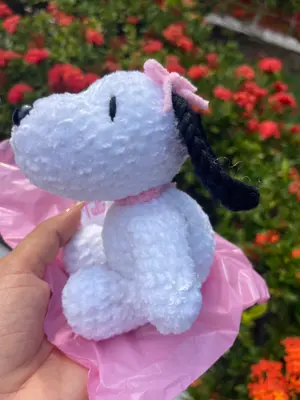 Snoopy terciopelo 