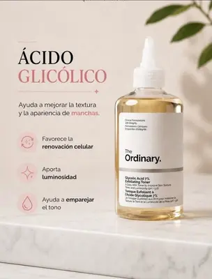 The Ordinary Glycolic Acid 7% Exfoliating Toner - 240ml.