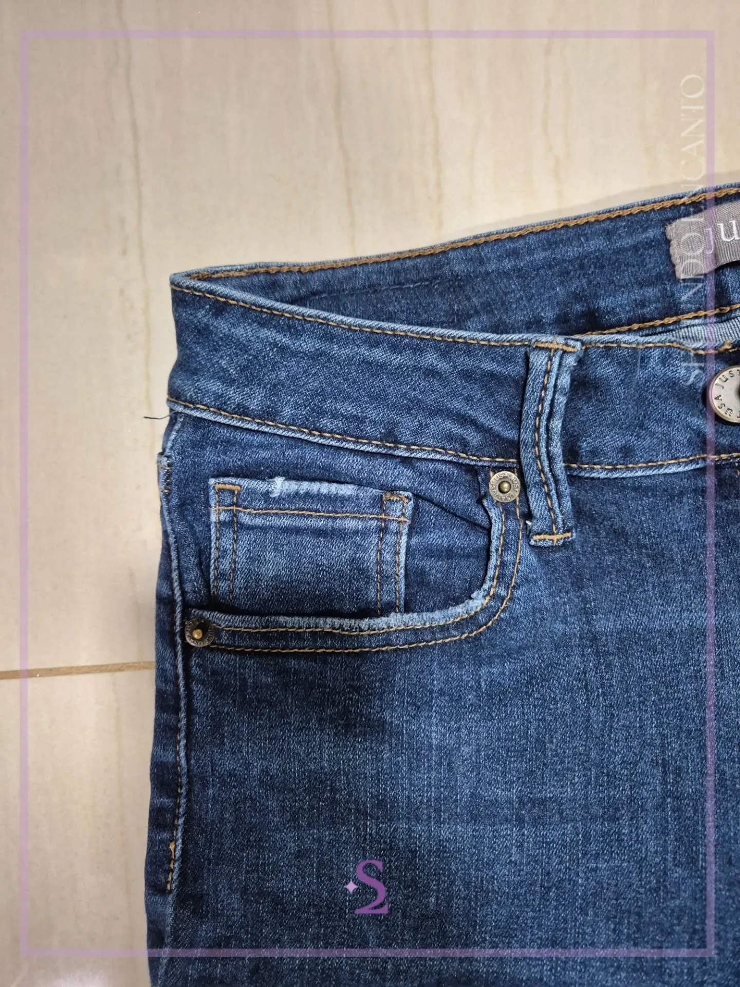 Skinny jeans oscuro M - Image 7