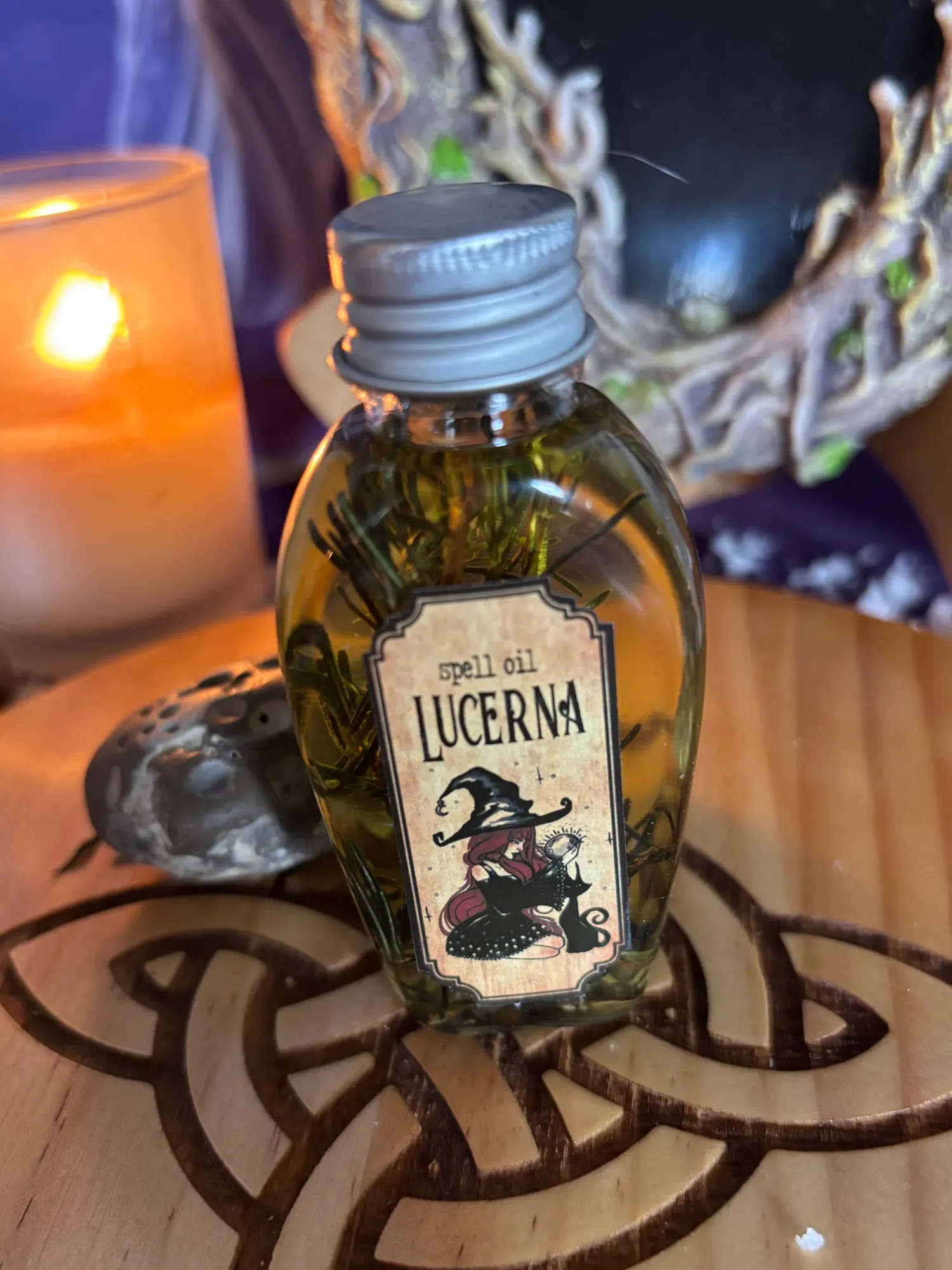 Aceite Lucerna, vestir y activar velas - Image 1