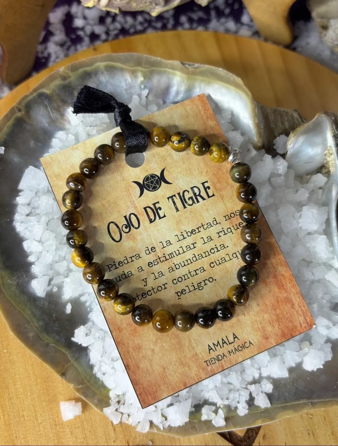 Pulsera Ojo de tigre, abundancia y protección - Image 1