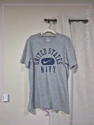Camisa gris de algodon M