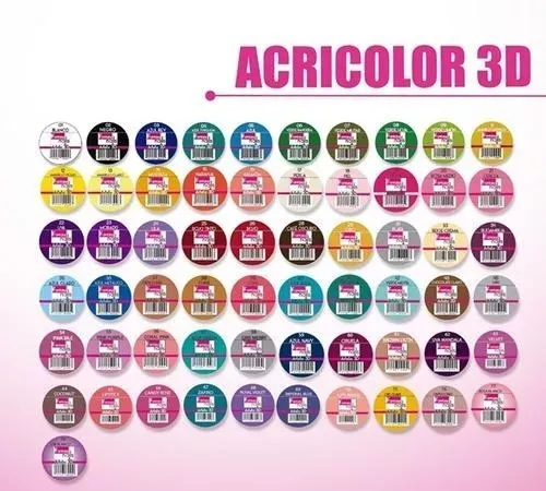 ACRILICOLOR 3D FANTASY NAILS - imagen 1