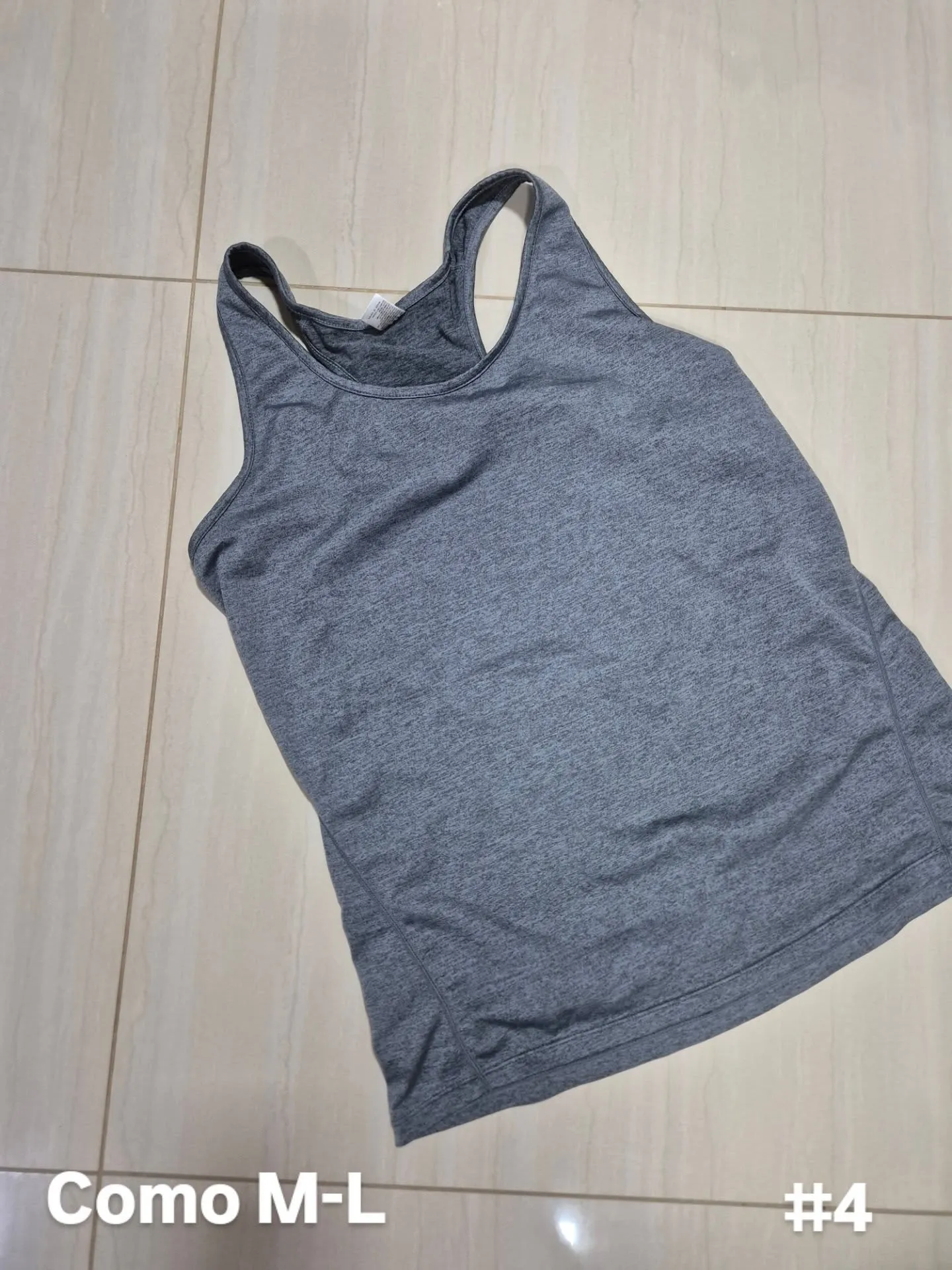 Camiseta gris M-L - Image 2