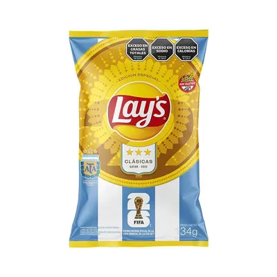 PAPAS LAYS CLASICAS 40GR