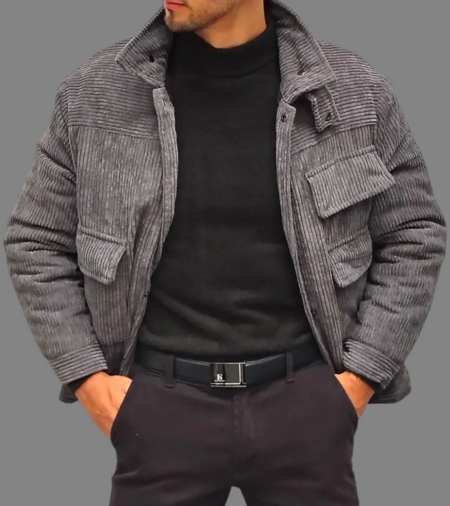 Chaqueta oversize caballero - Image 2