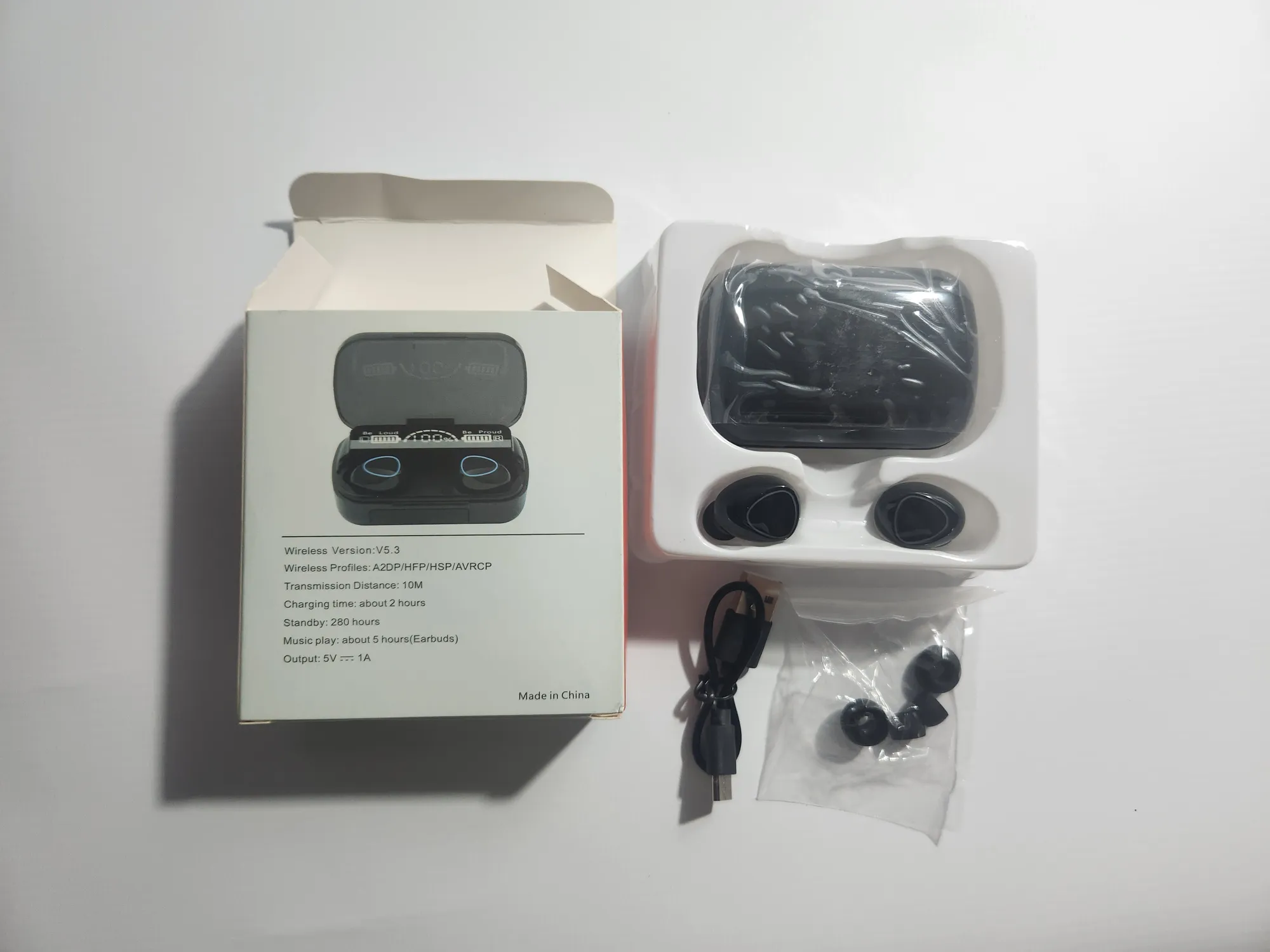 Auriculares Bluetooth M10 | Pantalla LED - Image 2