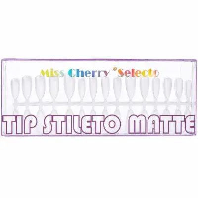 TIP STILETO MATTE MISS CHERRY SELECTO 
