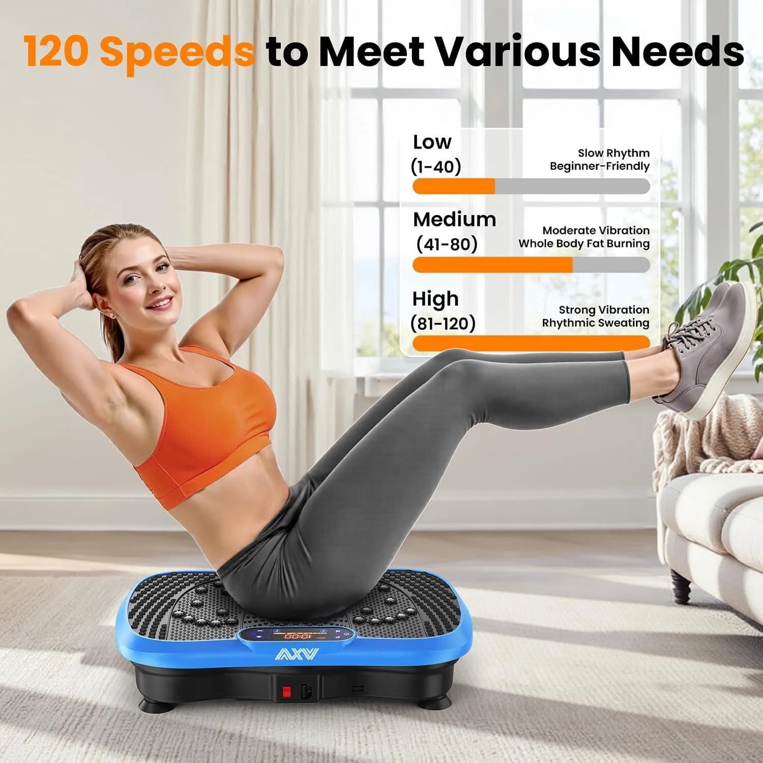 Plataforma vibratoria Fitness Platform AXV Vibration Plate Pro - Image 1