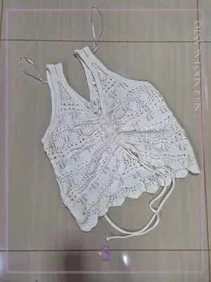 Top tejido blanco XS/S