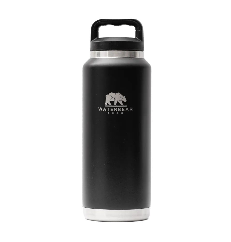 T7 BLACK Termo De Acero Inoxidable Color NEGRO De 36 Oz - Image 2