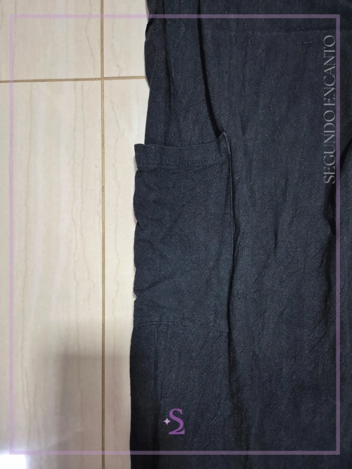 Pantalon casual bolsillos cargo L - Image 3