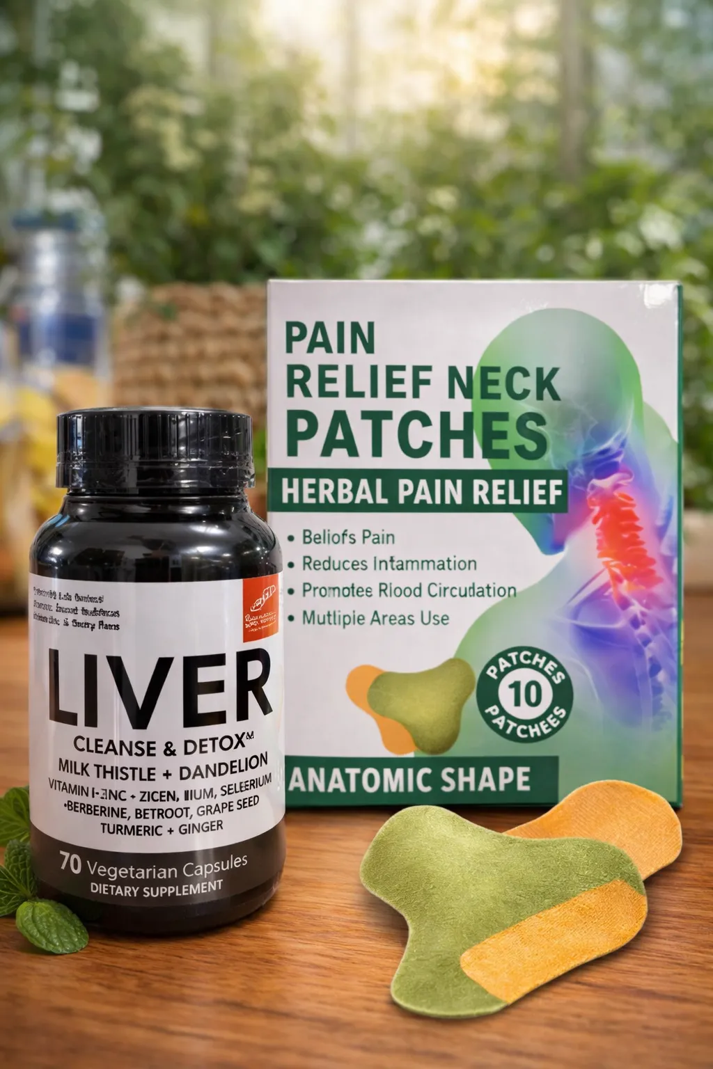 Liver Cleanse & Detox + Parche Analgésico – Bienestar Completo - Image 1