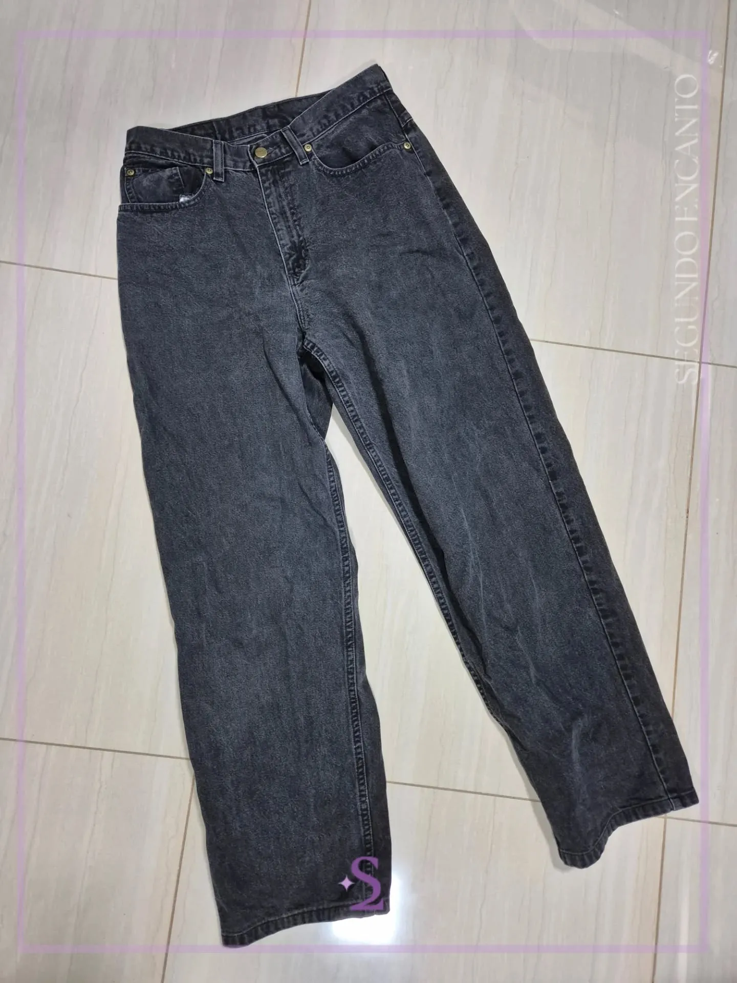 Jeans oscuros talla L - Image 1
