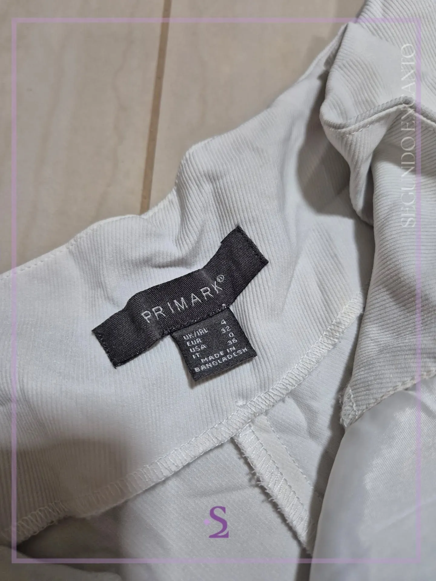Short blanco xs - Image 3