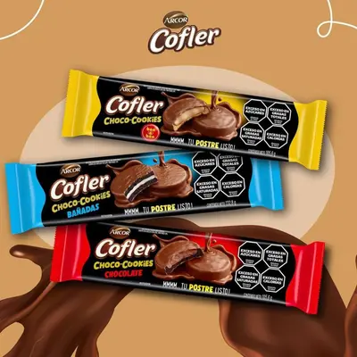 CHOCO COOKIES RELLENAS COFLER