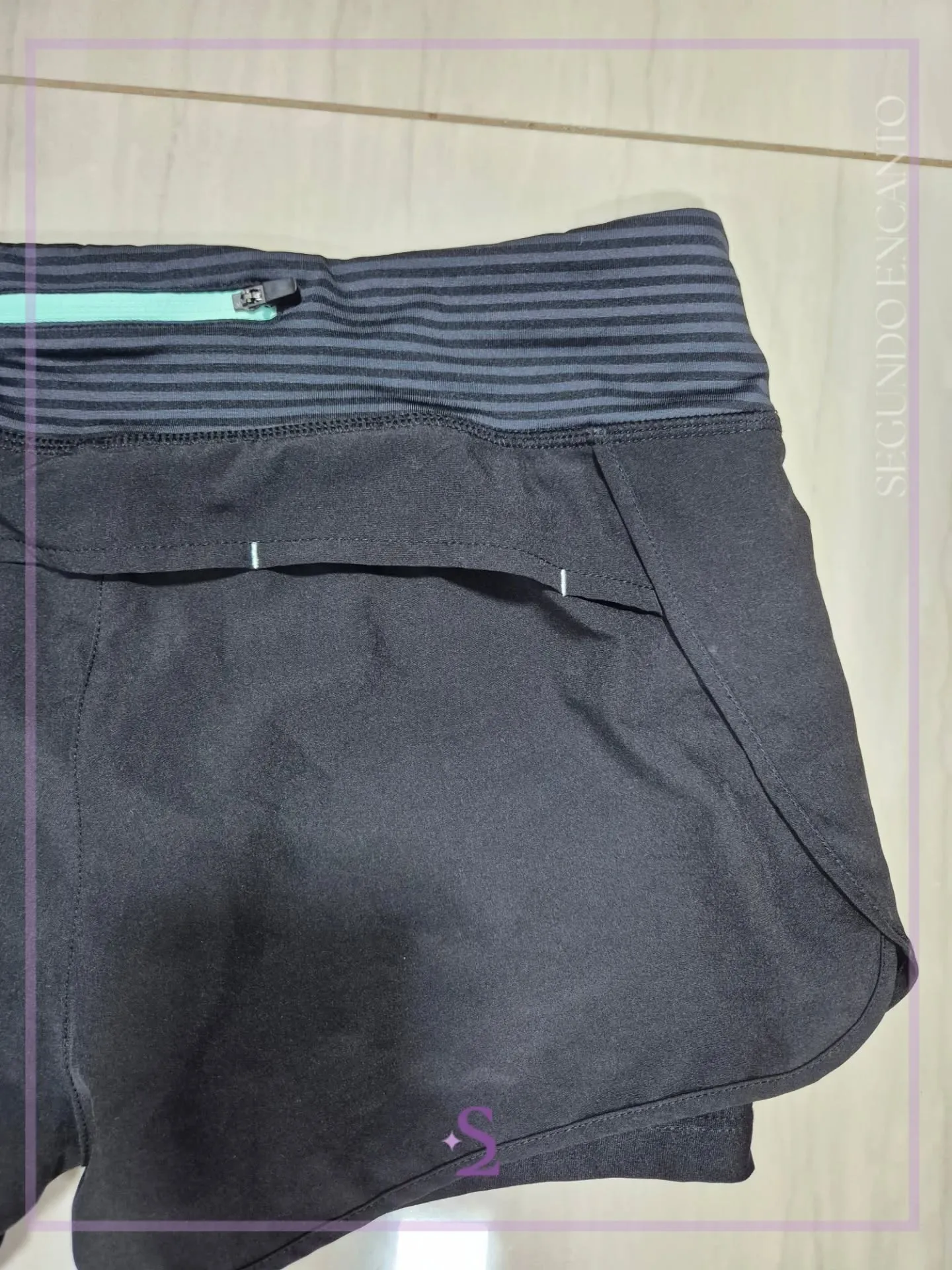 Short deportivo con licra interior M - Image 2