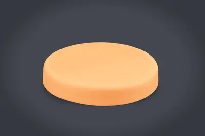 PAD DE PULIDO ESPUMA INTERMEDIO NARANJA 5"
