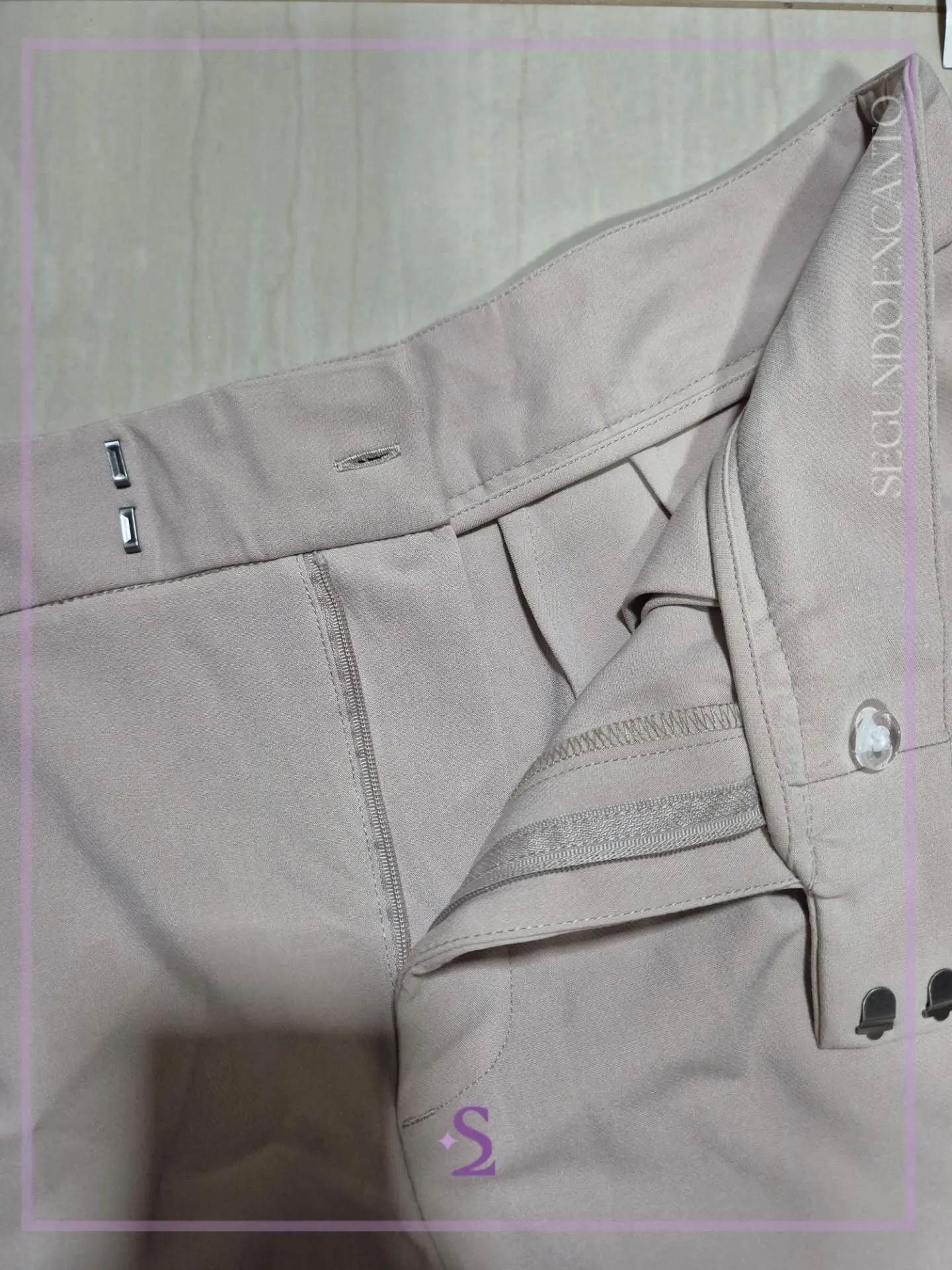 Short formal beige talla 14 XL - Image 5