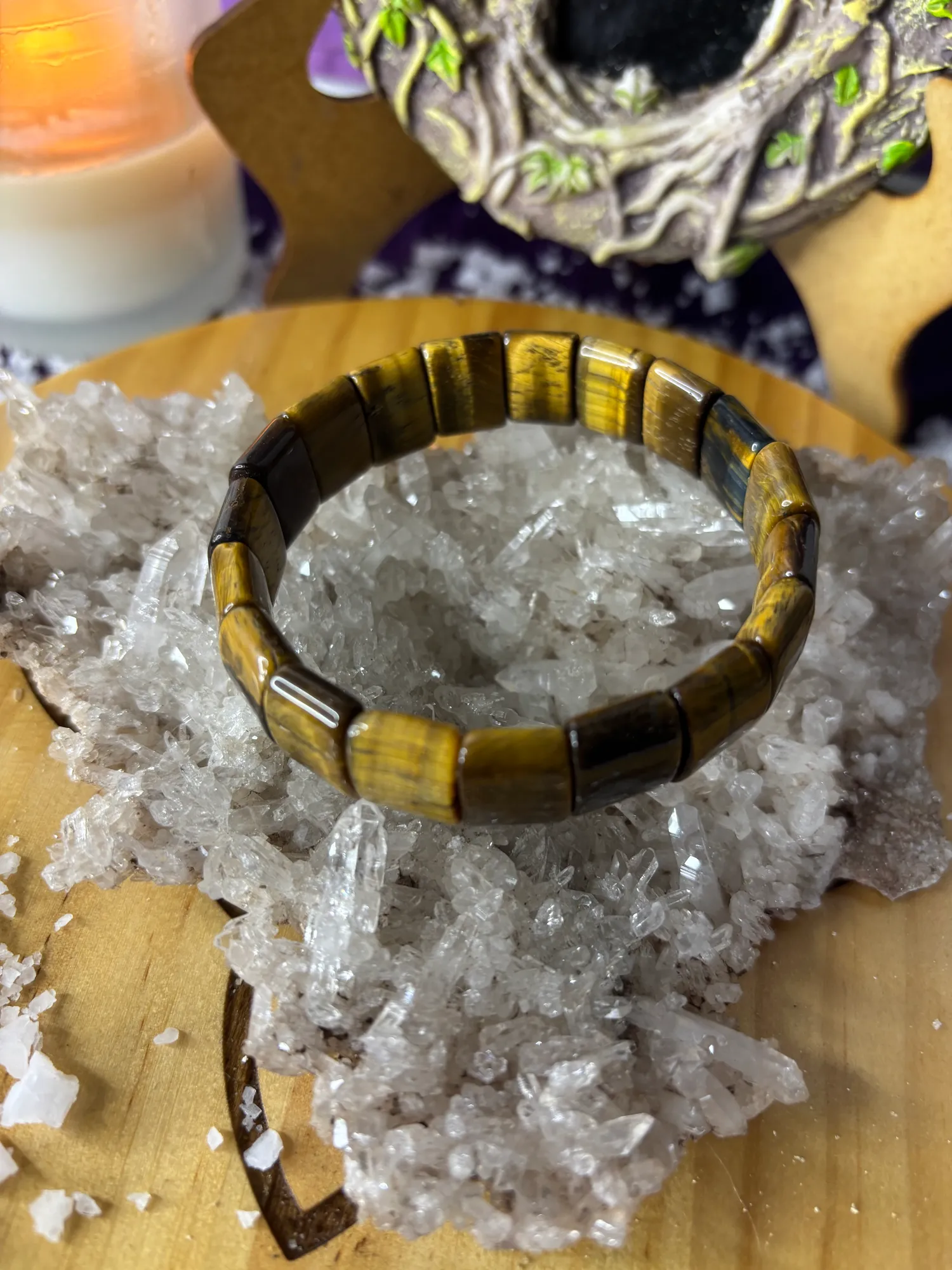 Pulsera Ojo de Tigre, prosperidad y protección - Image 1