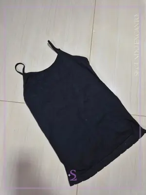 Camiseta basica color negro S M