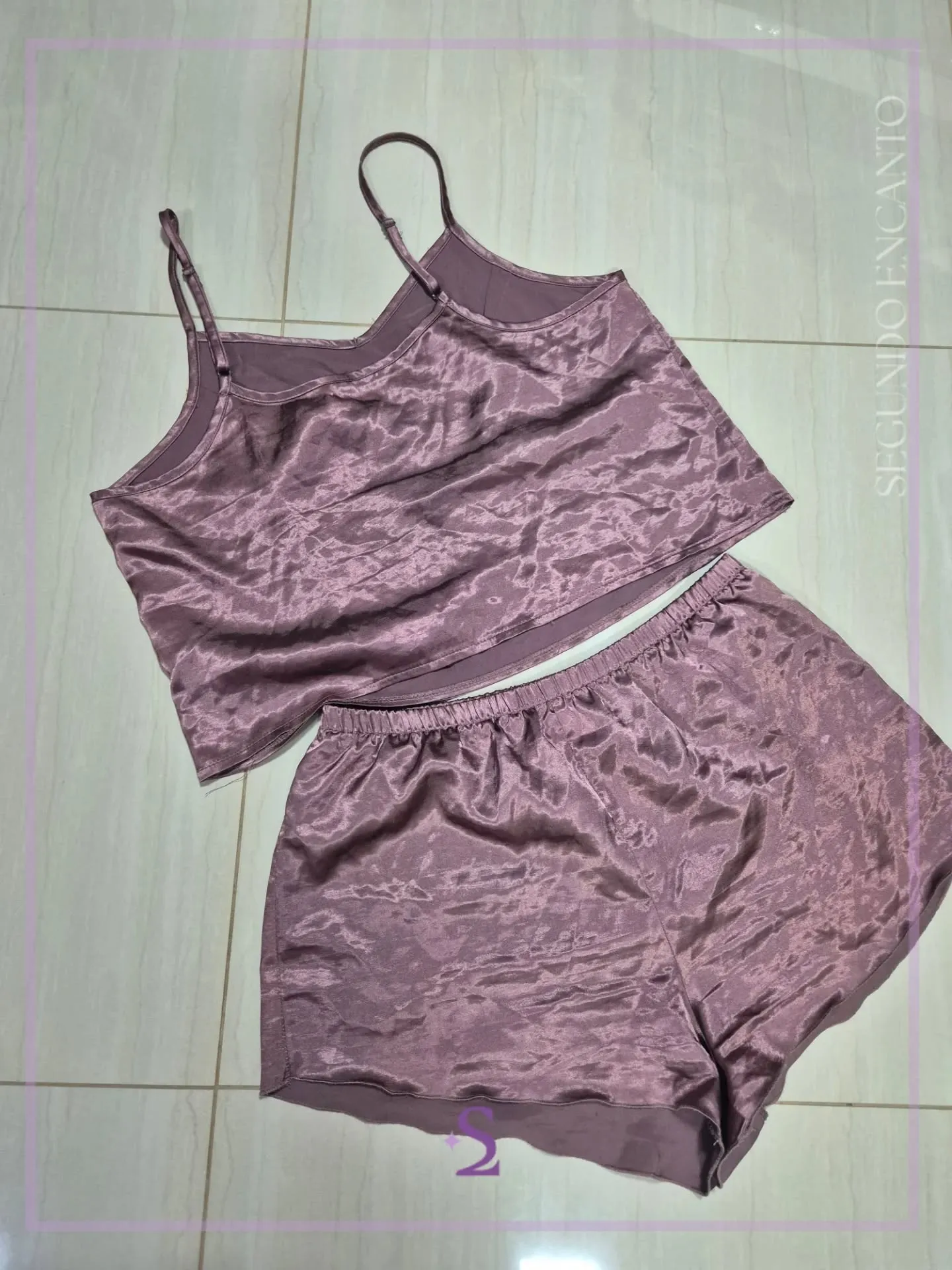 Conjunto pijama rosado L - Image 6