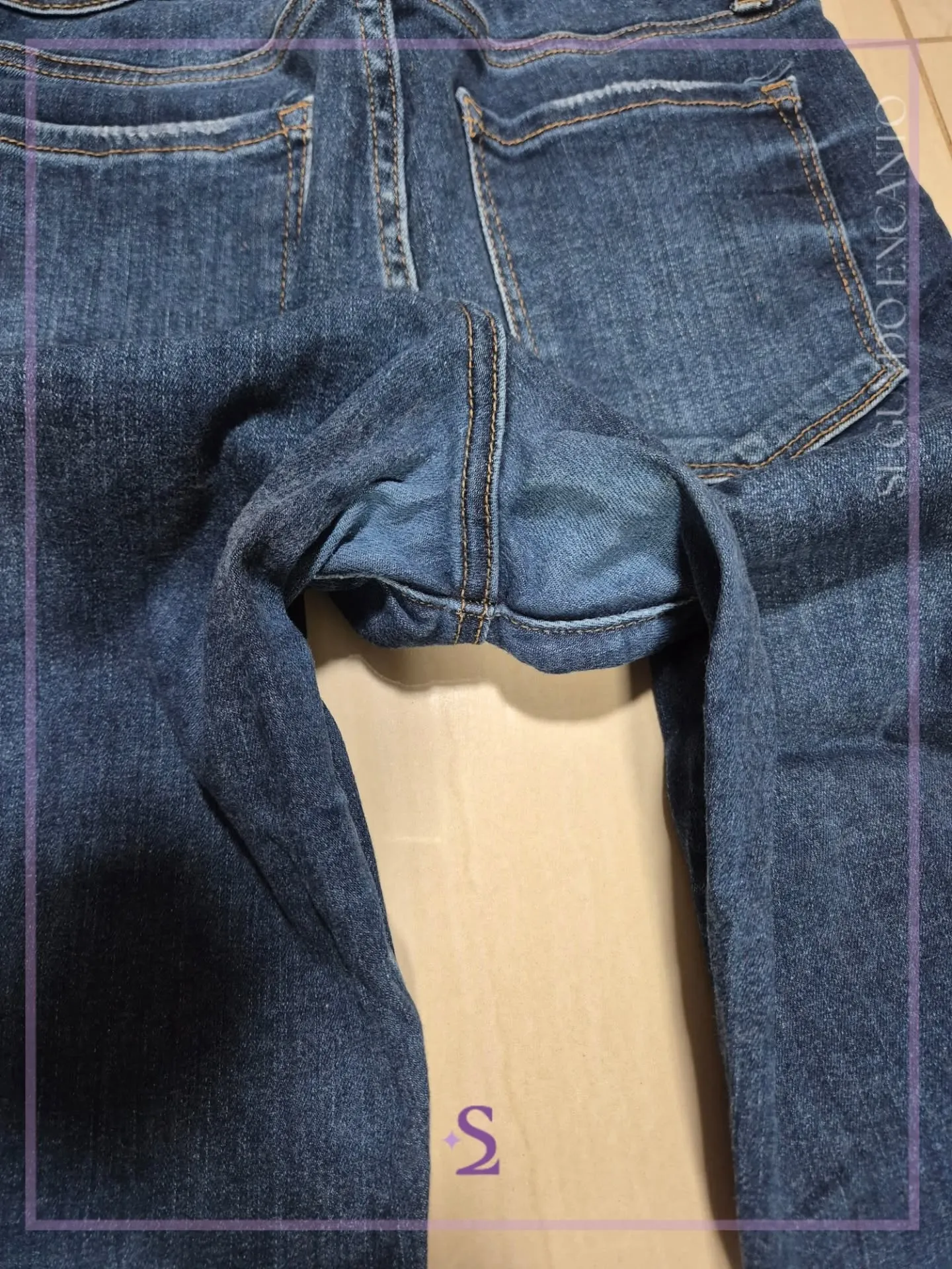 Skinny jeans oscuro M - Image 4
