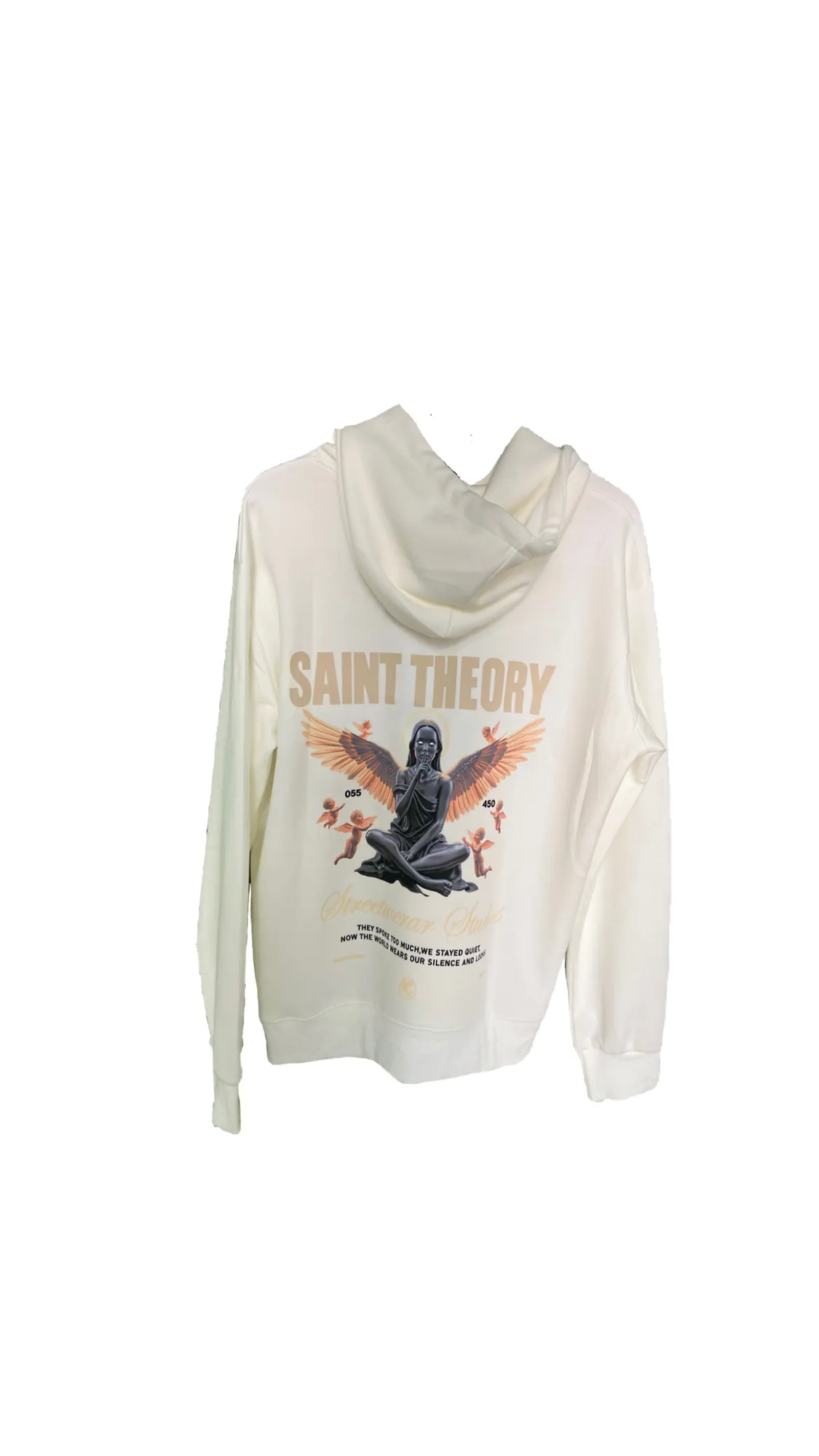 Hoodie Saint Theory "Guardian Angel" - Off-White. - Image 2