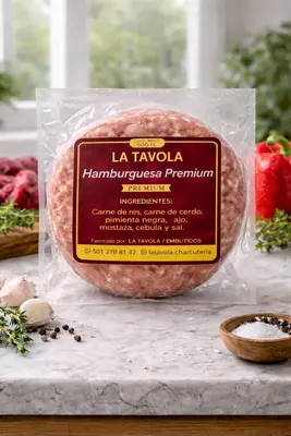 Hamburguesa 500 gr x 4 unidades 