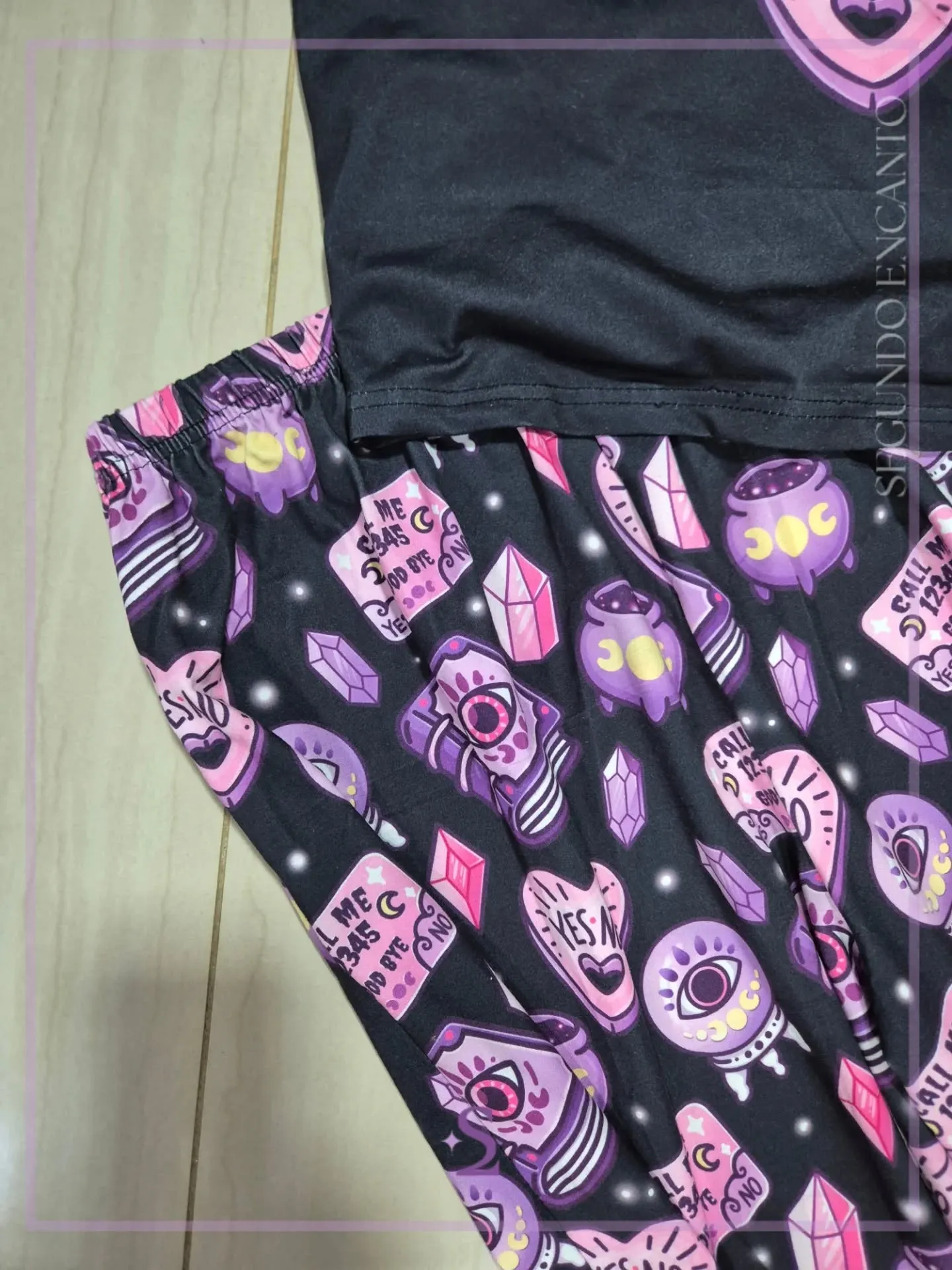 Conjunto pijama top y pantalon L - Image 5