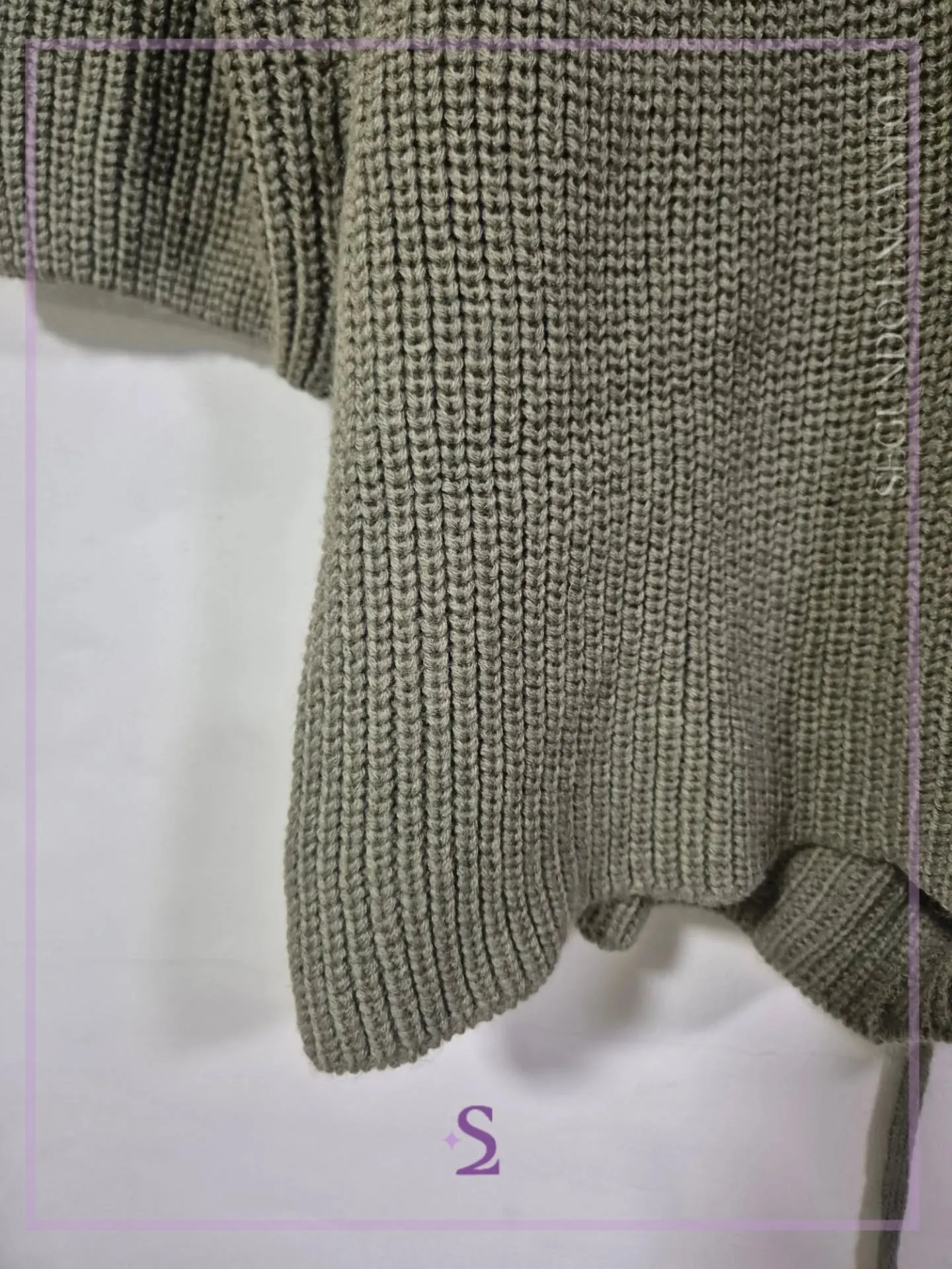 Romper verde tejido M/L grande - Image 3