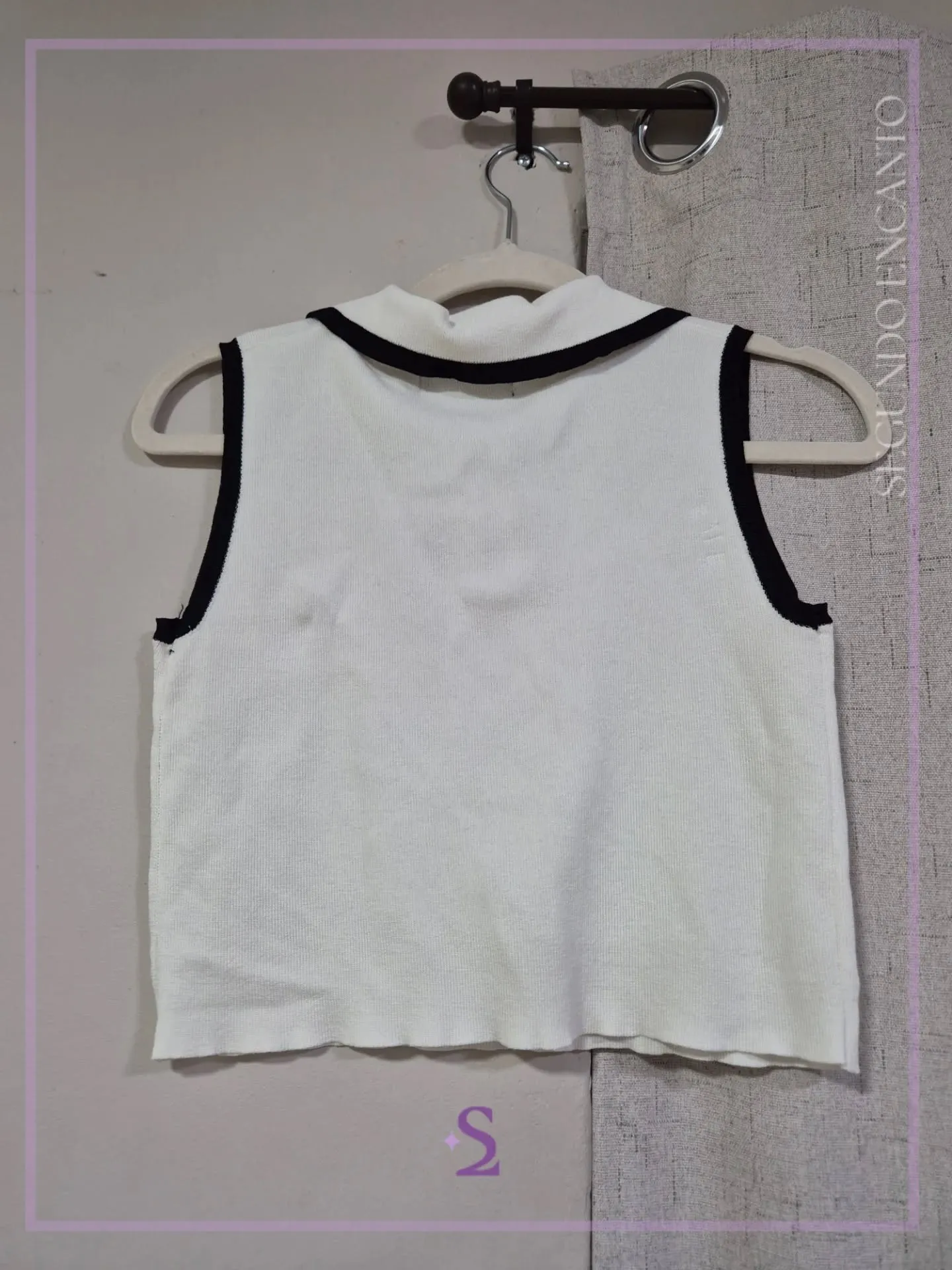 Top corto de cuello M - Image 3