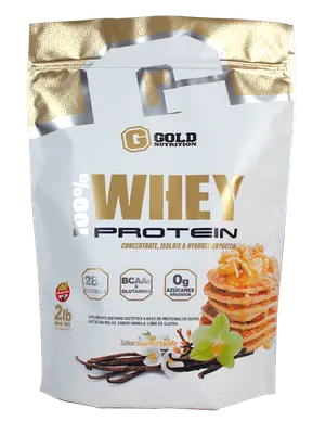 Whey Protein 100% Gold Nutrition Vainilla 2 Lbs