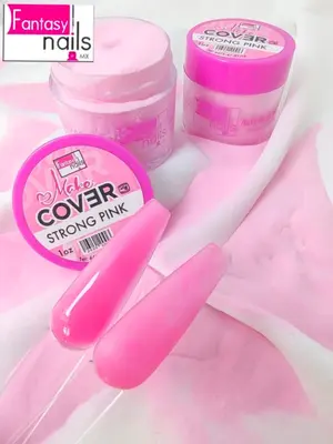 ACRILICO STRONG PINK FANTASY NAILS