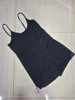 Romper color negro L